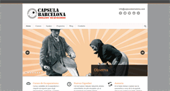 Desktop Screenshot of capsulabarcelona.com